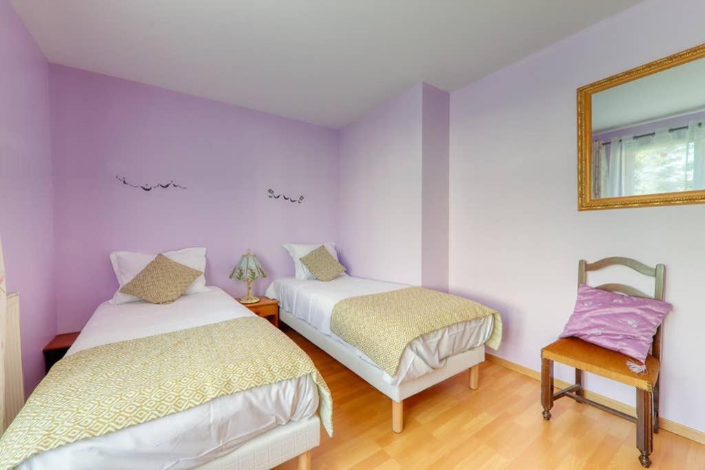 Amilly Park 6 Personnes 2 Chambres Pk Prive En Sous Sol Serris Ngoại thất bức ảnh